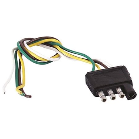 Infinite International Infinite Innovations UE110015 4 Way Flat Trailer End Connector Harness 181728